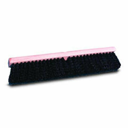 PINPOINT 24 in. Medium Polypropylene Floor Brushes - Black - 24in. PI3040132